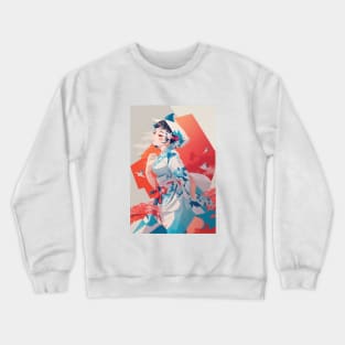 Kimono Girl : Sakura Bloom T-Shirt Crewneck Sweatshirt